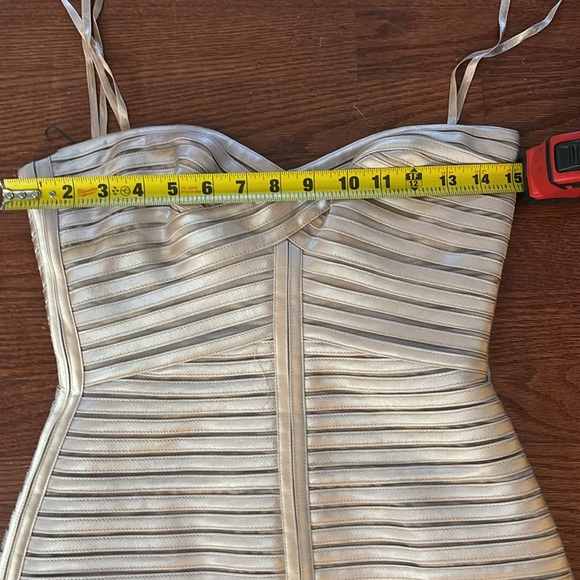 NWT BCBG rose gold dress size 4 - Picture 8 of 11